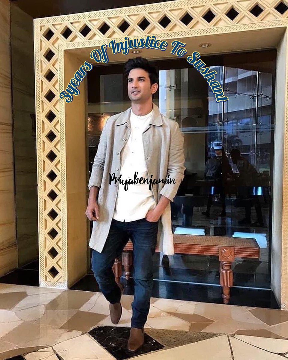 3years Of Injustice To Sushant⚖️
Silence in the face of injustice is complicity with the oppressor💫