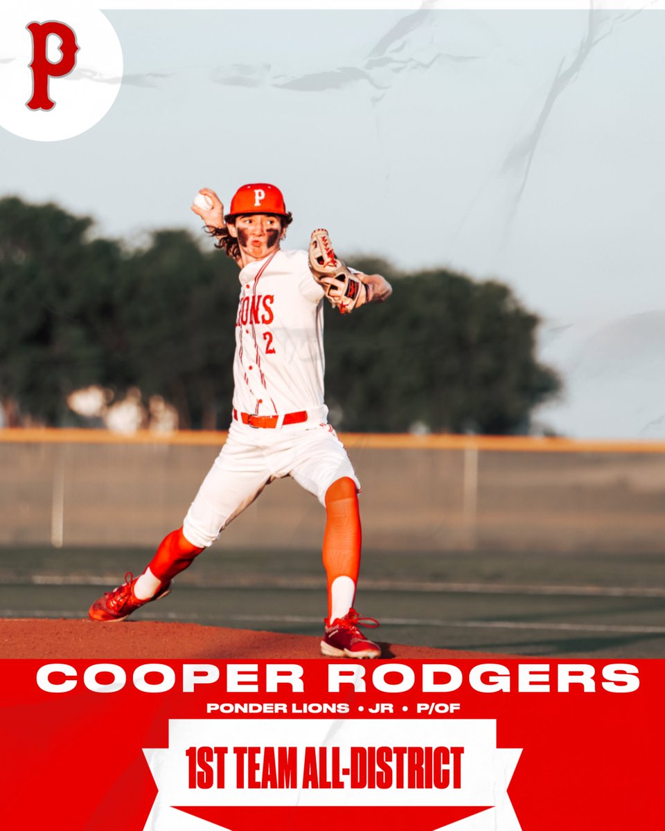 Ponder_Baseball's tweet image. 2023 District 10-3A All-District Selections #GoHunt