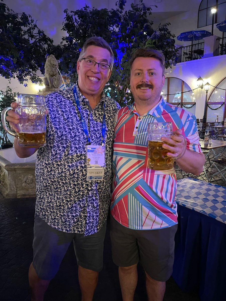 Once again I thwarted <a href="/sbrownehr/">Steve Browne</a> and his attempt to have a cooler shirt than me...hope to continue this trend forever #mortalenemies