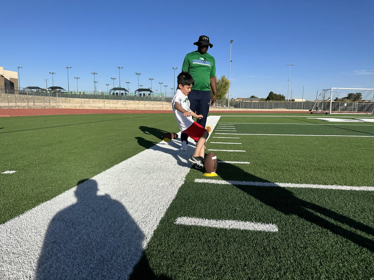 Montwood Ram Football Summer Camp is in the books! What a FANTASTIC camp we had these last two days with these awesome kids! They definitely earned their horns this week! #TeamSISD #EarnYourHorns #TheBrand