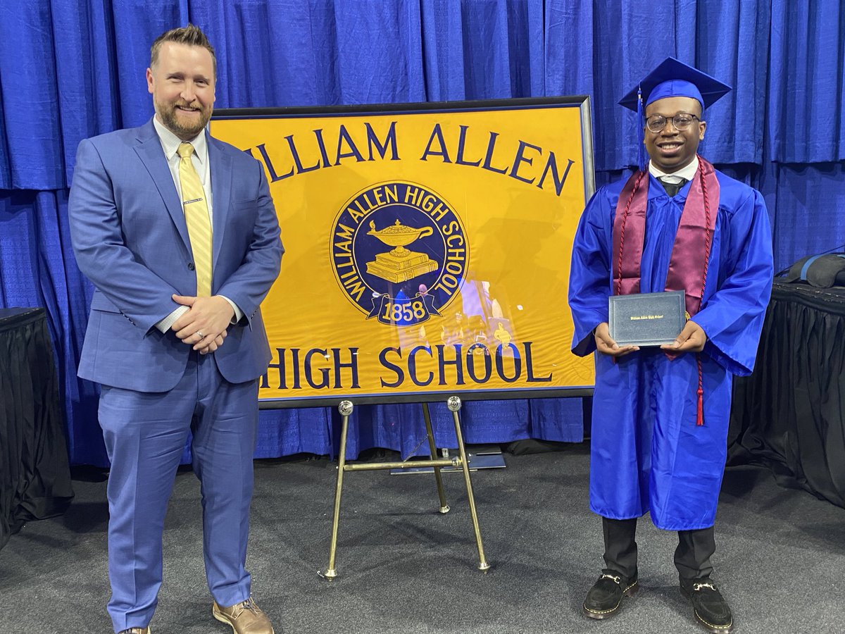 Seeing the last of my former 3rd grade students(Saul and Mahx) I taught graduate the last two nights has been overwhelming. Saul working through big obstacles and earning that diploma. Mahx… No big deal… he’s just pulling a 5.30 GPA and your 2022-2023 Valedictorian!!! #ASDproud