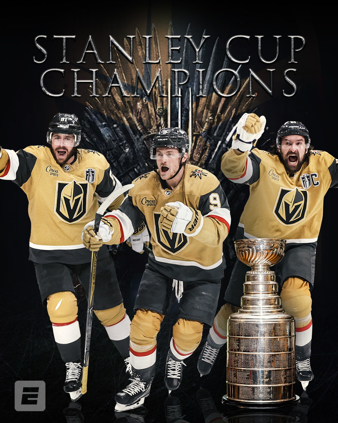 on Twitter: "STANLEY CUP CHAMPIONS 🏆 Vegas defended The Fortress for its first Stanley Cup in history‼️ https://t.co/ZorAbhczCh" / Twitter