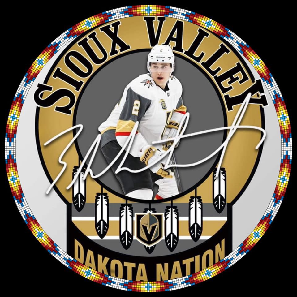 HKYIndigenous's tweet photo. Congratulations to Sioux Valley Dakota Nation ZACH WHITECLOUD and the VEGAS GOLDEN KNIGHTS, your 2023 STANLEY CUP CHAMPIONS!! https://t.co/9pkQQvTeCa