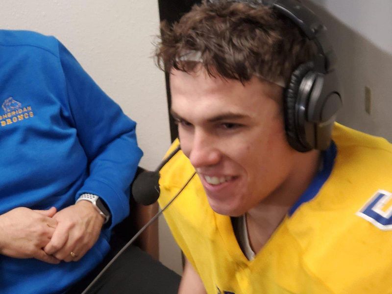 stadiumtalkcom's tweet photo. All-Time #HSFootball GOATs From Every State 🐐
Wyoming: Colson Coon, ATH
High School: Sheridan High School (Sheridan)
Graduation year: 2023
College: Montana State
https://t.co/t10EpnfCLq