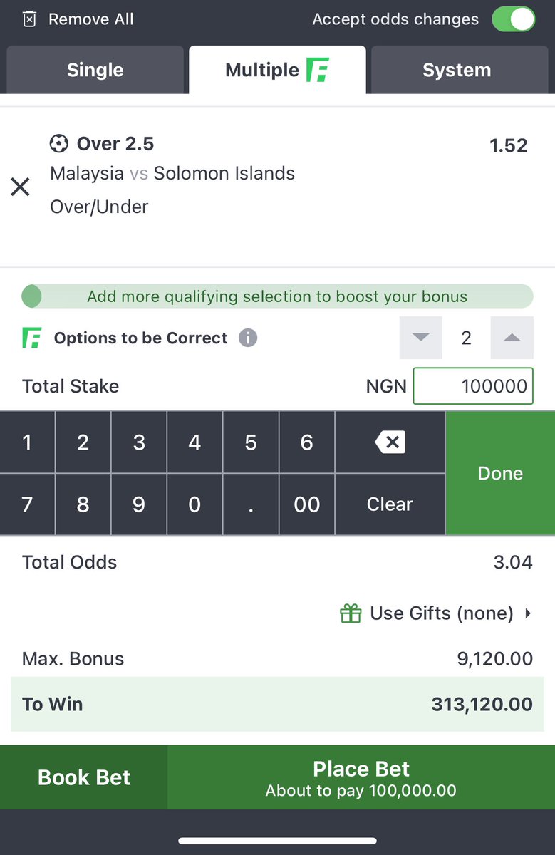 100k to win 300k Today’s Free Betting Tips

SportyBet: B55D6E1BA

Follow, Like, and Retweet for more free games