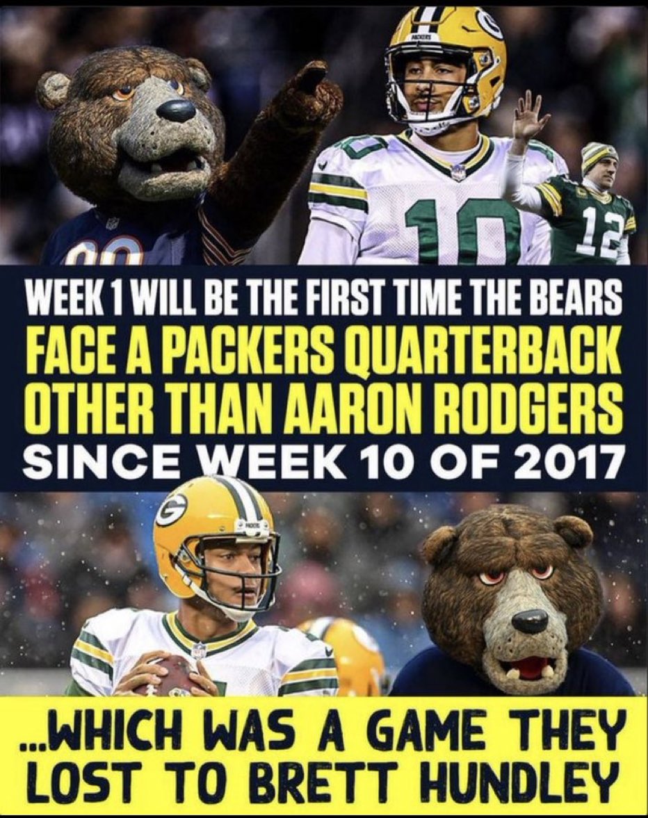 Attn: All Green Bay Packers fans, show a Chicago Bears fan how much you know about football.