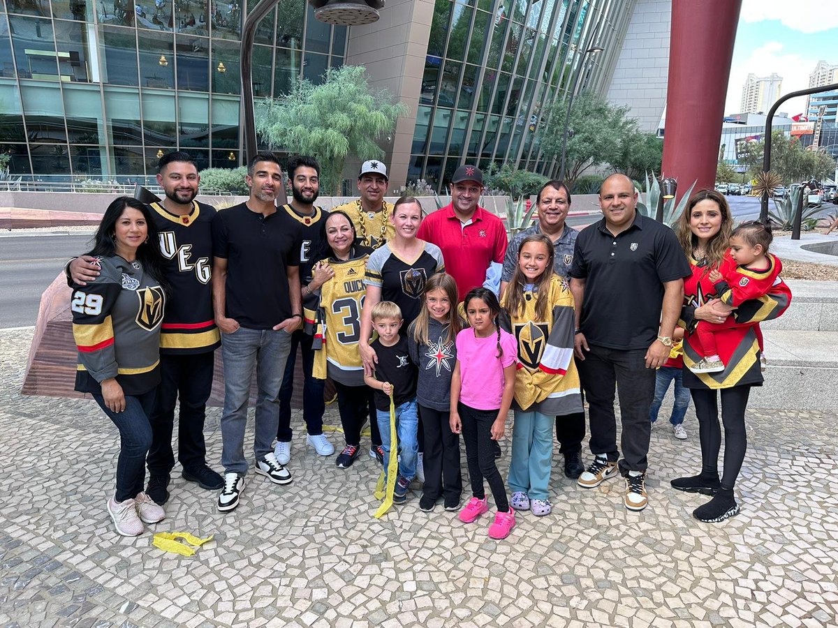 Congratulations to the Nijjar Family from California, who are minority owners of the @GoldenKnights. A family of Punjabi & Latino heritage, the Nijjar Family represent the growing diversity in the game of hockey and are now #StanleyCup Champions.