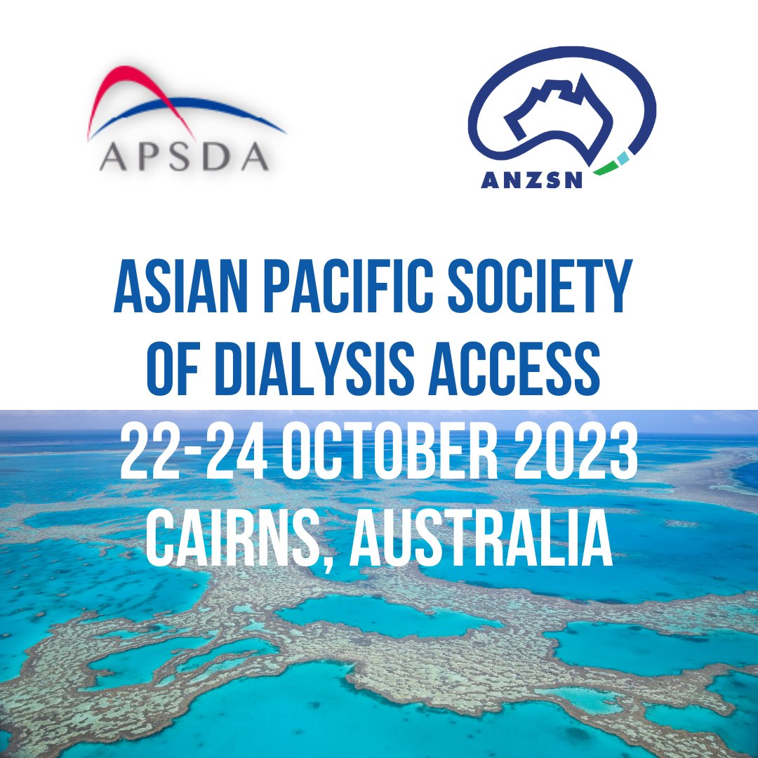 ANZSN's tweet photo. Abstract submission closes today! This is your last chance to submit an abstract and join the conversation in Cairns! Thank you to everyone who has submitted an abstract for #APSDA! #Dialysis #nephrology #kidneycare
https://t.co/fx5naz8mzm https://t.co/uO9lhUIhnN