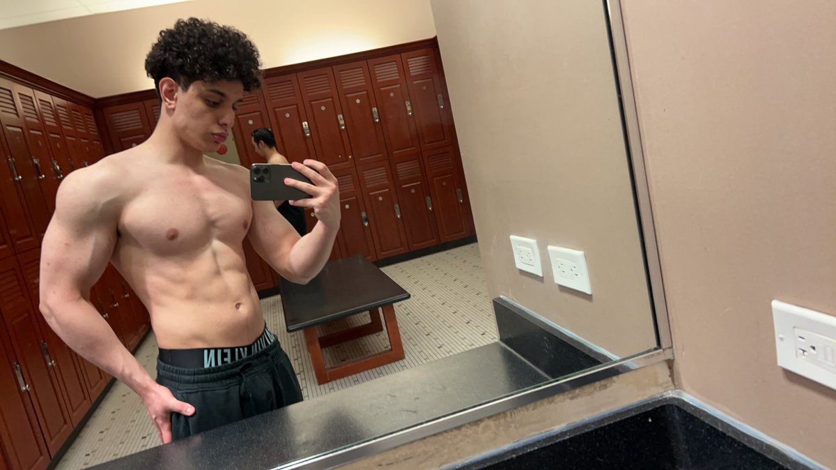 Pump was freakish today