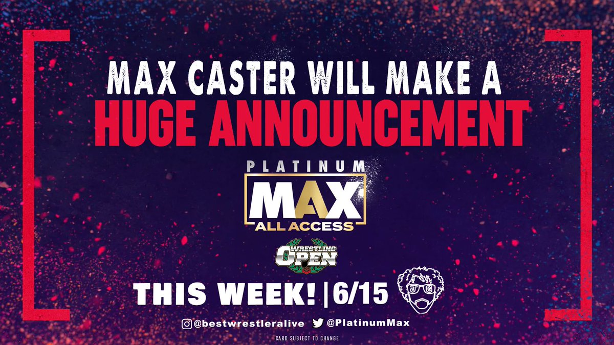 🗣️ YO! LISTEN! 🗣️

Episode 2 of "Platinum Max: All Access" debuts this Thursday... And the Platinum Playboy has a HUGE ANNOUNCEMENT that will change the business! 🤯

It's SO FUN being a reality TV star! 📺⭐

#MicDrop 🫳🎤