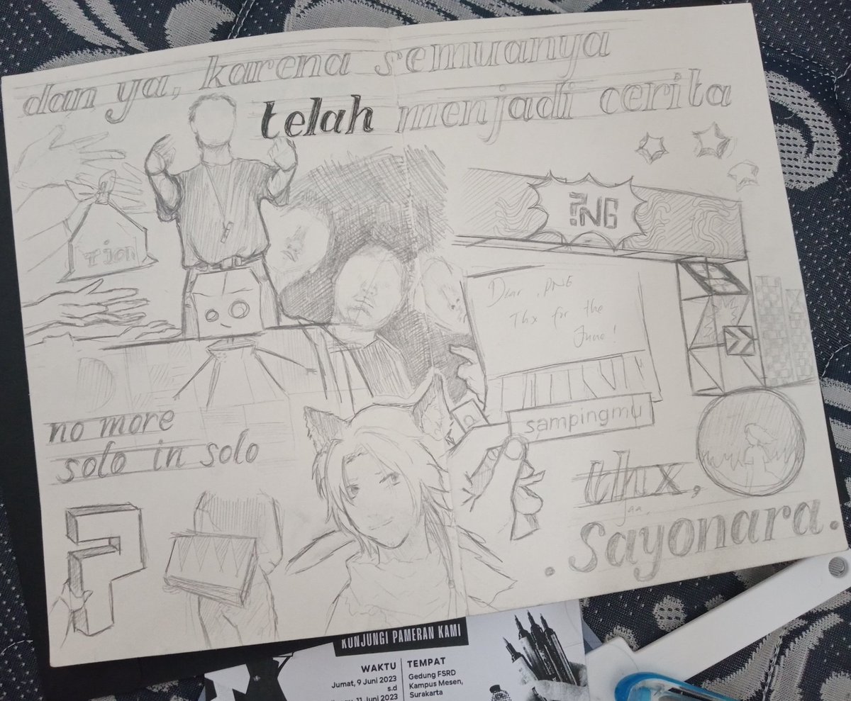 senicorner's tweet image. Karyaku! Dan ya, semuanya telah menjadi cerita. Thx for the June!