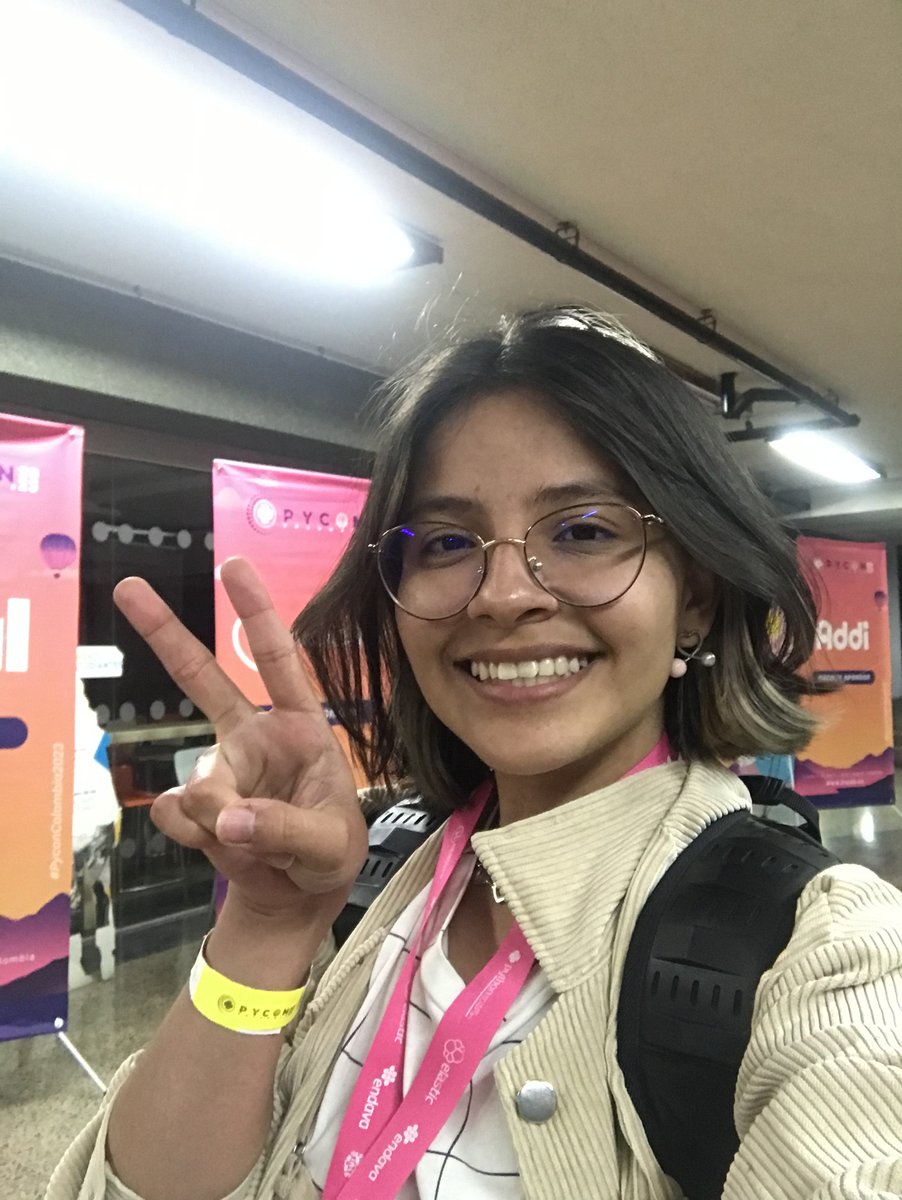 thatgirlonabike's tweet image. Este año pude disfrutar de la increíble oportunidad de asistir a @pyconcolombia, todo gracias a la beca otorgada por los patrocinadores.

Quiero aprovechar este espacio para compartir mi experiencia enriquecedora durante esta conferencia.
#PyconColombia2023