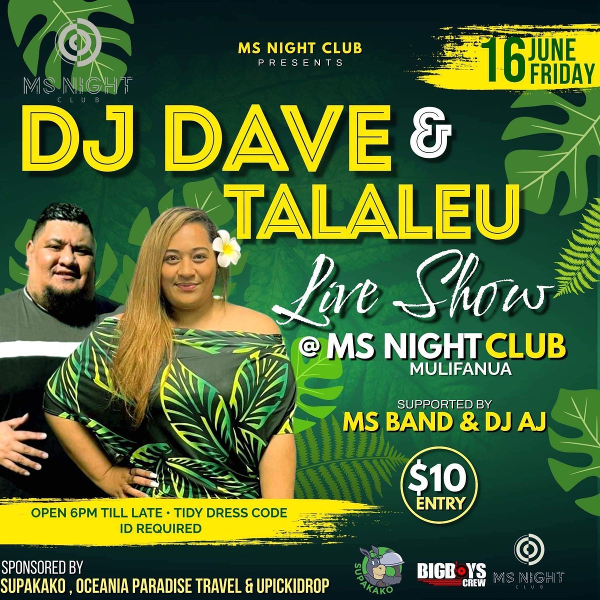 _hiphiphurr's tweet photo. Someone shared this on fb today. Happening this Friday at Mulifanua. Idk why they havent changed the poster cos Talaleu didnt come with Dave and their son on this trip but left him completely and avaga'd with another man 🙃😭 https://t.co/wslZ9j6In7