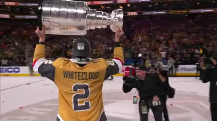 The pride of Brandon, Manitoba. The product of Bemidji State tradition.

Zach Whitecloud is a Stanley Cup champion! 🏆☁️
