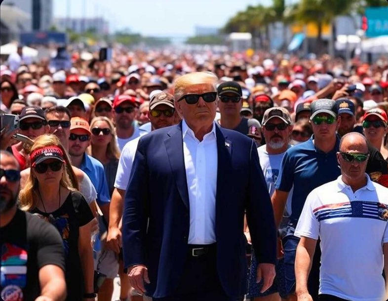 We, The People, stand with President Donald Trump!