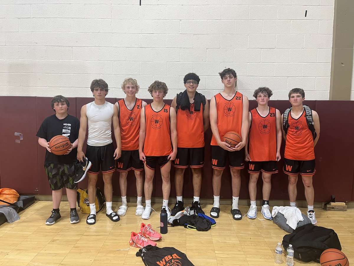 Good night of Tuesday League play! Both teams are working hard and getting better! #SetTheTone