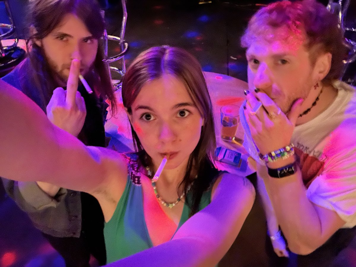 Yeah we bought american spirits at the bar