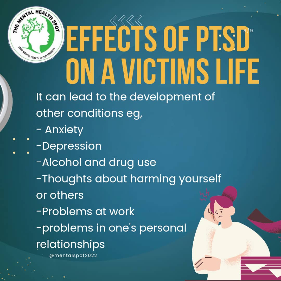 What are the effects of PTSD?
#PTSDAwarenessMonth