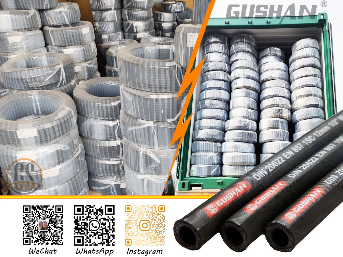 The workers used more than 2 hours to put all the #hydraulichose into 40 'containers. The amount, weight and volume calculated this time were just right. 

#GS #zaozhuanggushan #gushanhose #RVD #РВД #manguerahidraulica #mangueirahidraulica #hidrolikhortum #wezyhydraulicznych