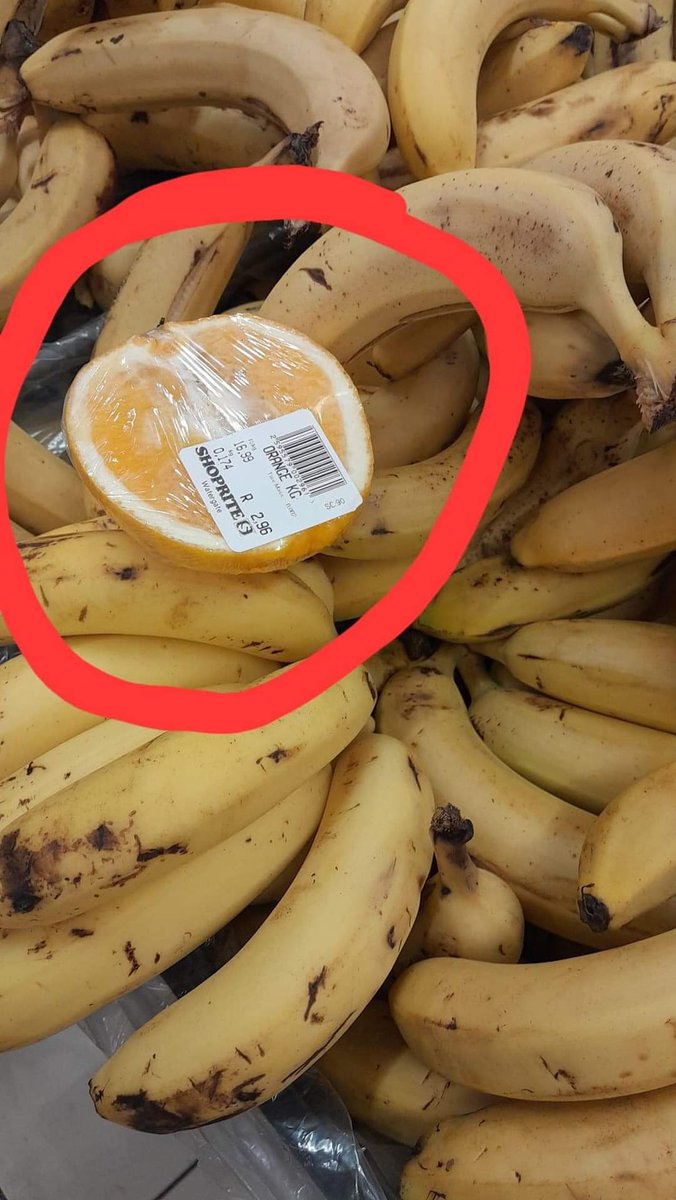 Shoprite be selling a half orange for R3. 😳

#iblewit #Sizokthola