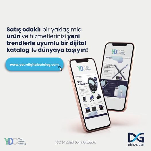 Satış odaklı bir yaklaşımla ürün ve hizmetlerinizi yeni trendlerle uyumlu bir dijital katalog ile dünyaya taşıyın!
#dijitalgen #dijital #gelecek