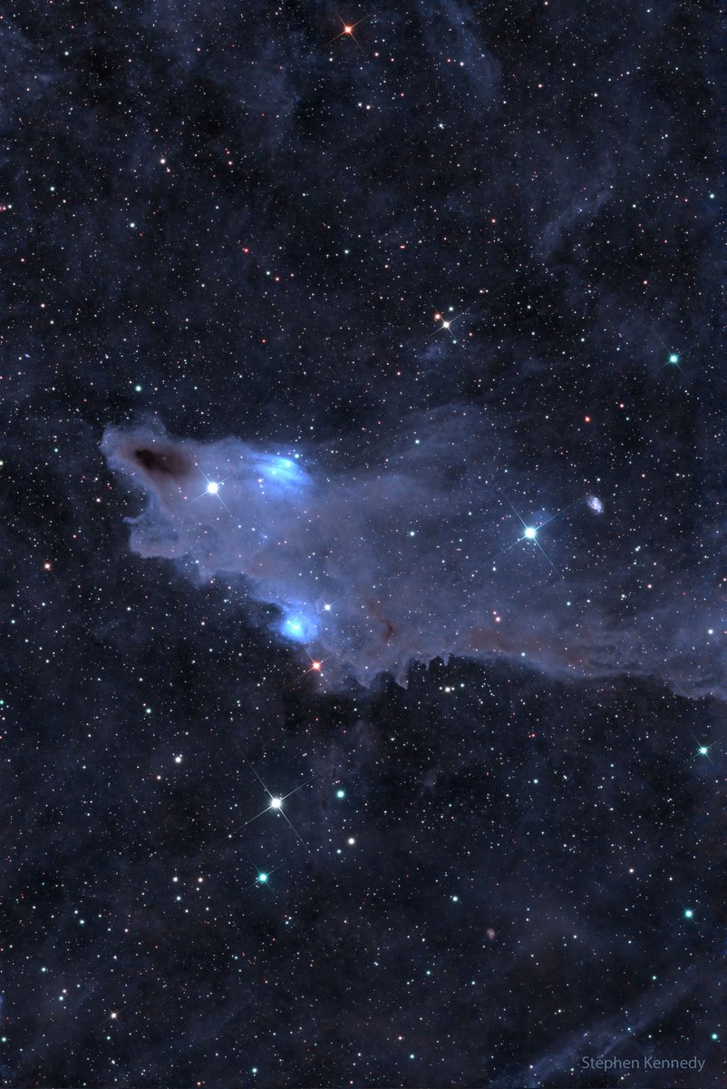 'The Shark Nebula' 
apod.nasa.gov/apod/astropix.…
#Astrophotography #astronomy #space #Nebula