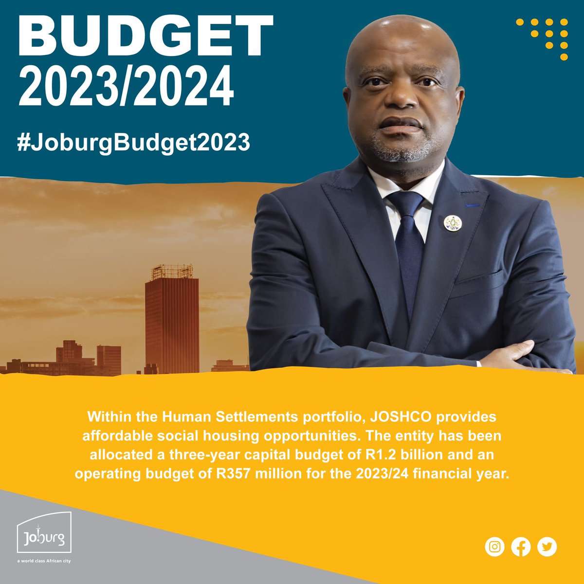 Jozi, check out the highlights from the budget speech. #JoburgBudget2023 #ICareIPay #KnowYourJoburg ^LM