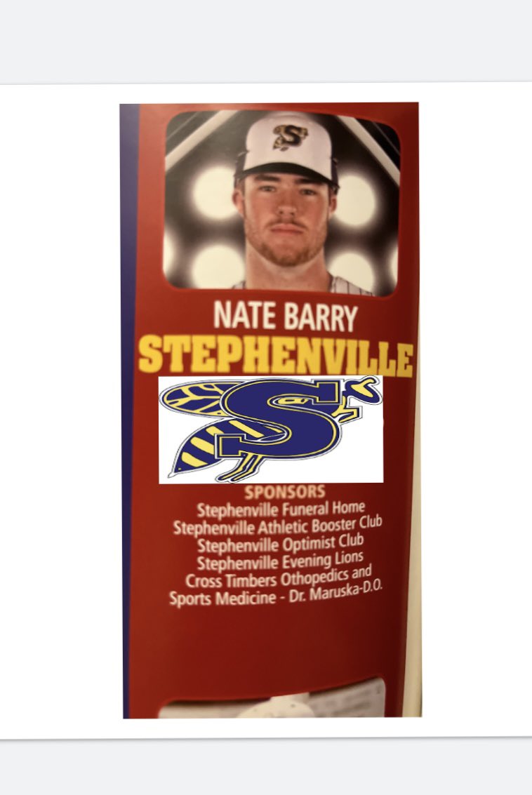 Nate Barry (@natebarry5) on Twitter photo Huge thank you to <a href="/MattMaruska/">Matt Maruska</a> and Cross Timbers Orthopedics for sponsoring me for the FCA All-Star game last weekend!! I had a great time playing baseball and growing in my relationship with the lord! Huge thank you to <a href="/MattMaruska/">Matt Maruska</a> and Cross Timbers Orthopedics for sponsoring me for the FCA All-Star game last weekend!! I had a great time playing baseball and growing in my relationship with the lord!