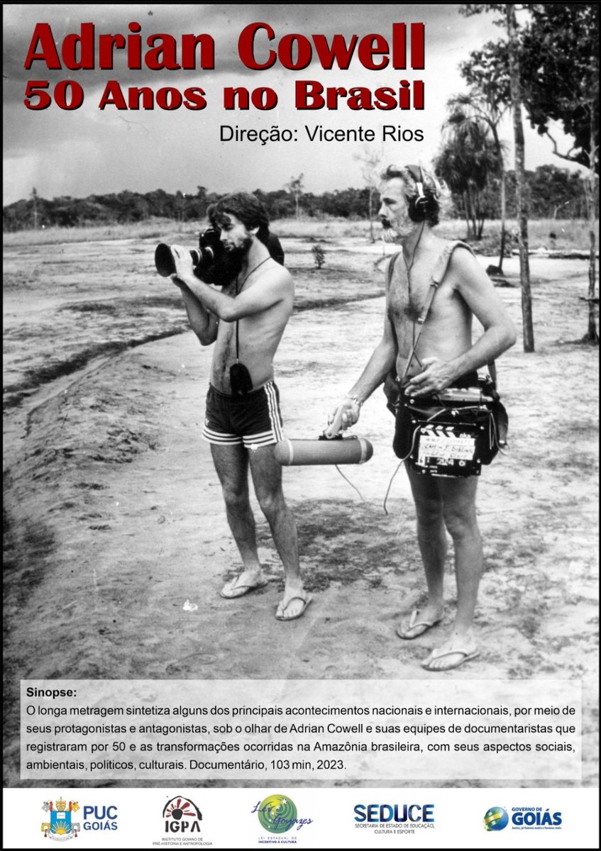 Riosnilson1's tweet photo. Vicente Rios estava para lançar seu último documentário quando faleceu no ano passado. O Filme estreará no Festival Internacional de Cinema e Vídeo Ambiental, FICA, na cidade de Goiás, no teatro São Joaquim e também com transmissão ao vivo e online. https://t.co/lkw9pN5UlF

#FICA https://t.co/UszKZsCkkv