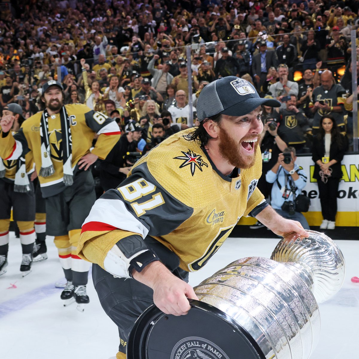 NHL (@nhl) on Twitter photo ⚔️ Undrafted out of junior
⚔️ Expansion draft selection
⚔️ Conn Smythe Trophy winner
⚔️ Stanley Cup Champion
What a journey for Jonathan Marchessault (<a href="/JMarchessault18/">Jon Marchessault</a>). #StanleyCup ⚔️ Undrafted out of junior
⚔️ Expansion draft selection
⚔️ Conn Smythe Trophy winner
⚔️ Stanley Cup Champion
What a journey for Jonathan Marchessault (<a href="/JMarchessault18/">Jon Marchessault</a>). #StanleyCup