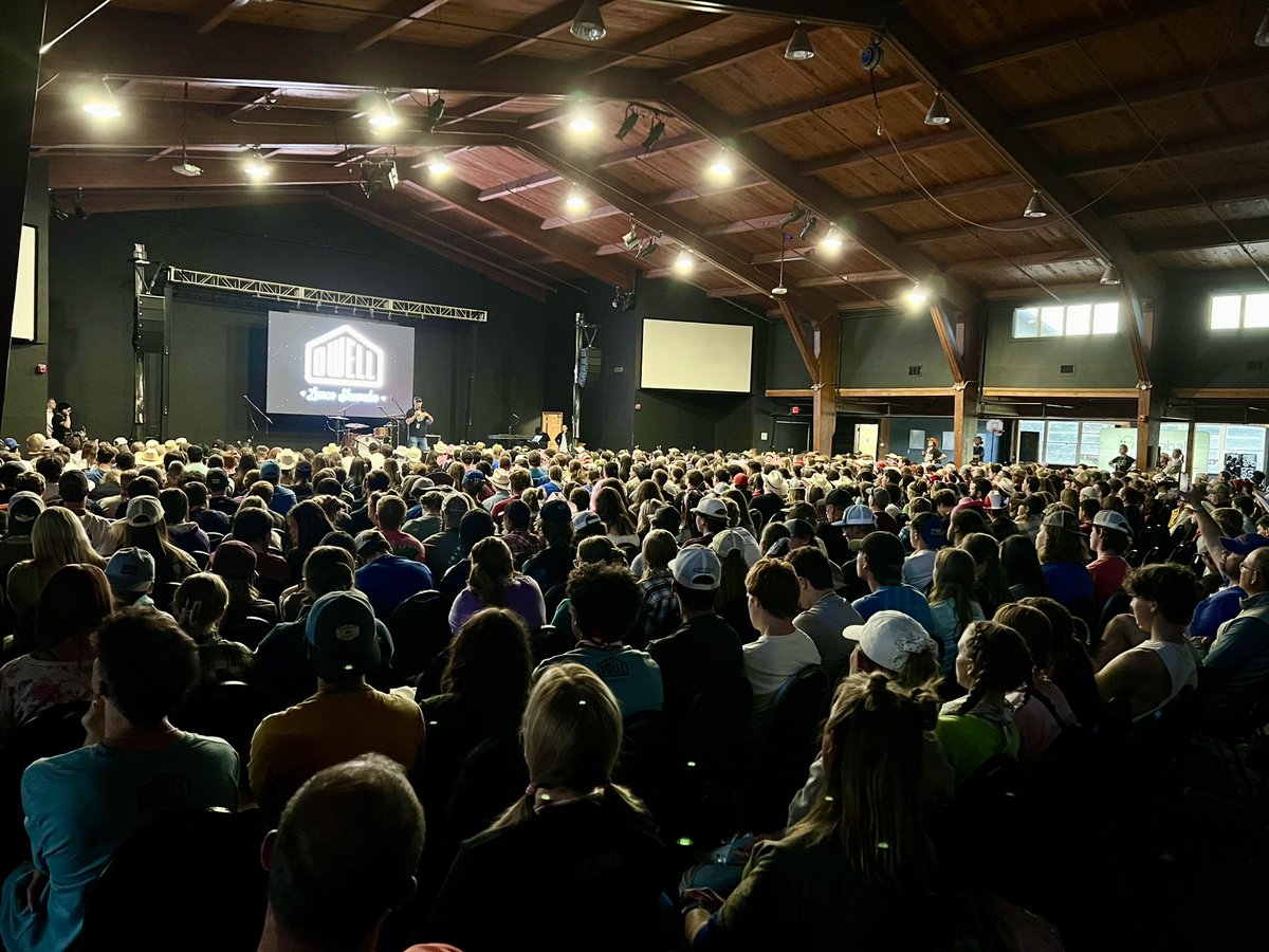 johnvdurham's tweet photo. I’m speaking at Glorieta this week to 700 youth at Dwell Camp

Will you pray for God’s Spirit to comfort, convict, and draw students into a relationship with God through Christ?

Glorieta is sacred and special ground to me, it’s where I surrendered to ministry as a 7th grader. https://t.co/9iJ2xOY1nw