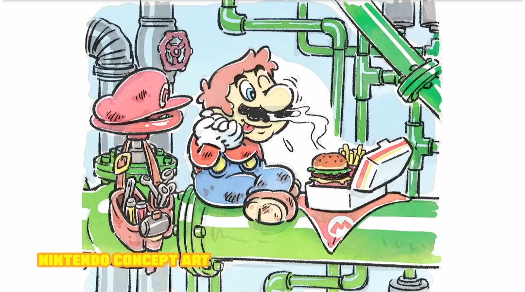 New Super Mario Bros Concept Art My XXX Hot Girl