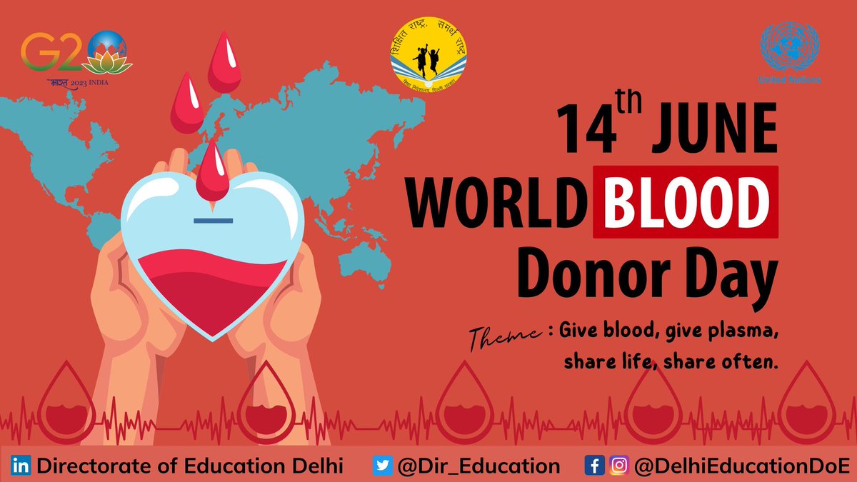 Happy #WorldBloodDonorDay!

Today we celebrate the selfless individuals who save lives by donating blood. Your generosity truly makes a difference. 🩸💉 

#GiveBloodSaveLives