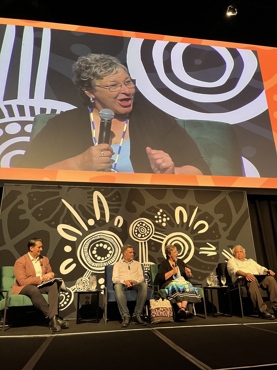 “I’m not here to help you all (White people) with your feelings about generational White privilege.” ⁦@karendiver⁩ ⁦<a href="/LowitjaInstitut/">Lowitja Institute</a>⁩ #lowitja2023