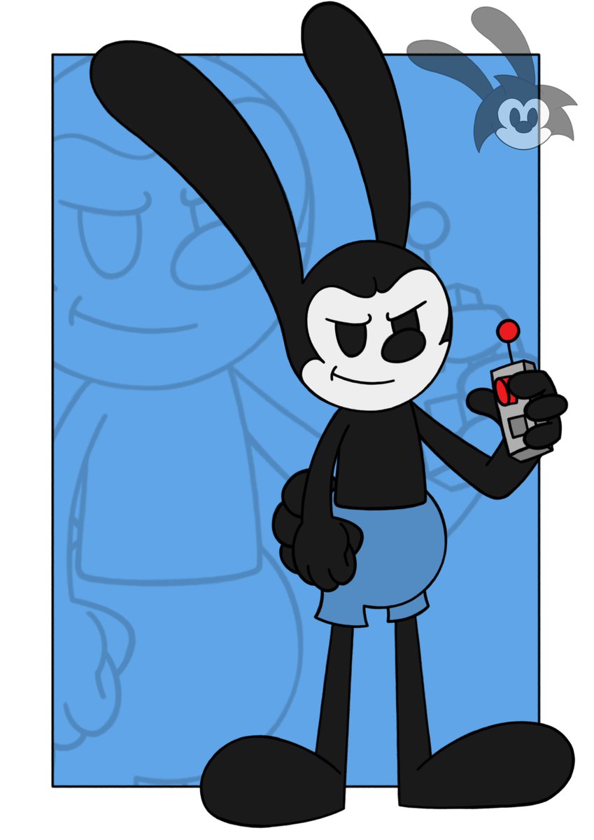 //Character Portrait: Oswald The Lucky Rabbit//

[#OswaldTheLuckyRabbit #EpicMickey #Disney #Toon #Rubberhose]
