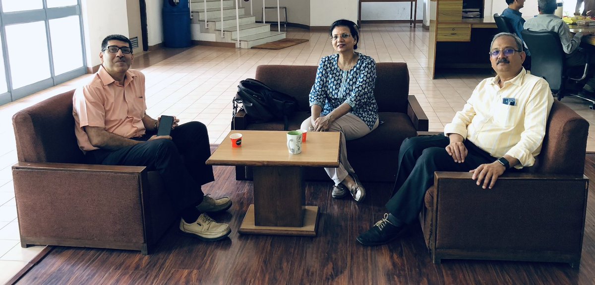 archanasharmagv's tweet photo. Day 9: Meeting up with #colleagues @rmehta_iuac and Akhil Jhingan who spent time at CERN around 2004 working on #Silicon #Radiation #Detectors! Great to reminisce about the work together, dreaming up some new plans! Good luck to us at #Inter #University #Accelerator #Centre #IUAC https://t.co/q6KyO8xeyr