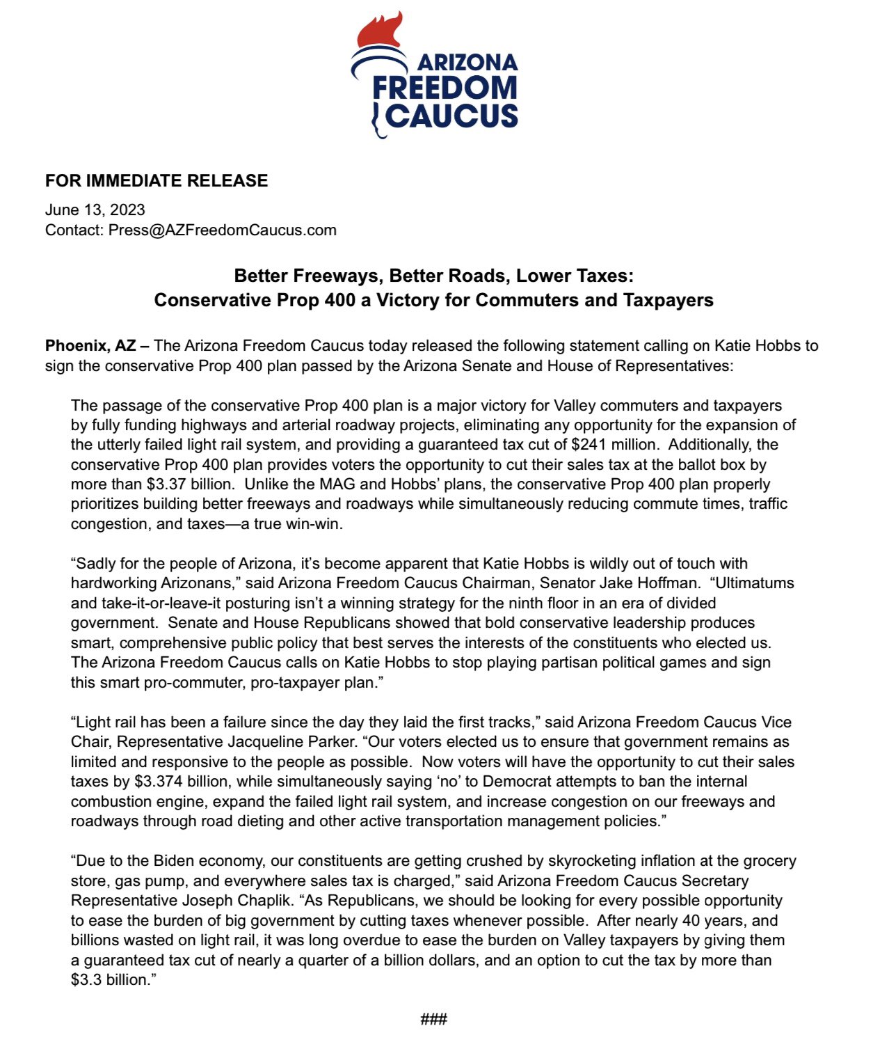 Arizona Freedom Caucus (@AZFreedomCaucus) / Twitter