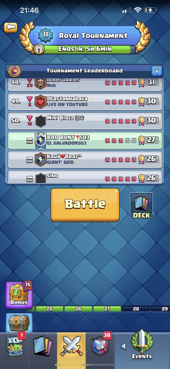 Intentando subir al top 50 de torneo mundial en directo👏🏻

twitch.tv/massabrothers?…