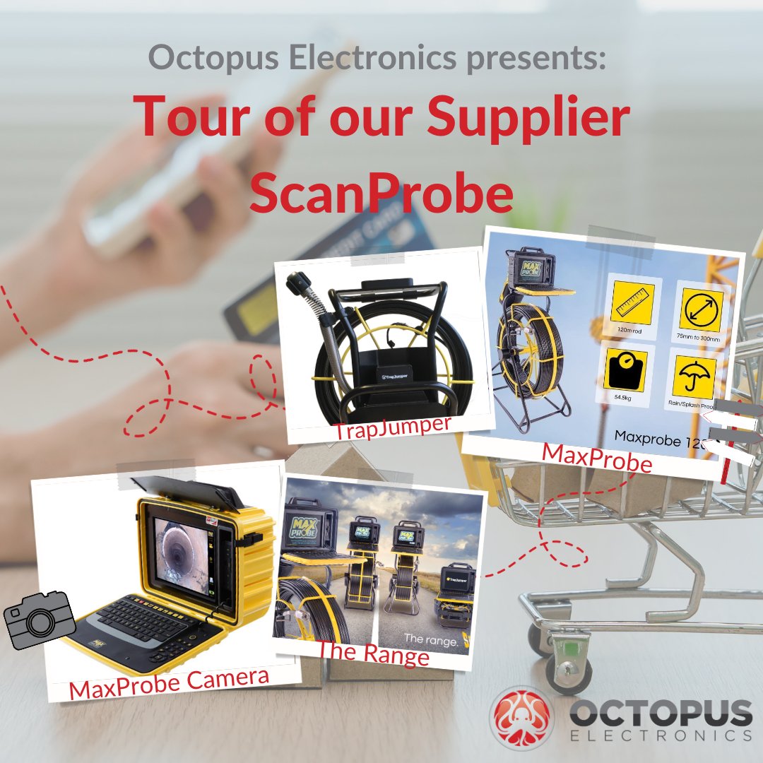 Take a virtual tour of our trusted supplier, Scanprobe, and explore their cutting-edge inspection technology! 📸✨ 

Discover Scanprobe's products by visiting our website! 🌟🔍 octopuse.co.za/scanprobe-push…

#SupplierTour #Scanprobe #PipelineInspection #Innovation #OctopusElectronics