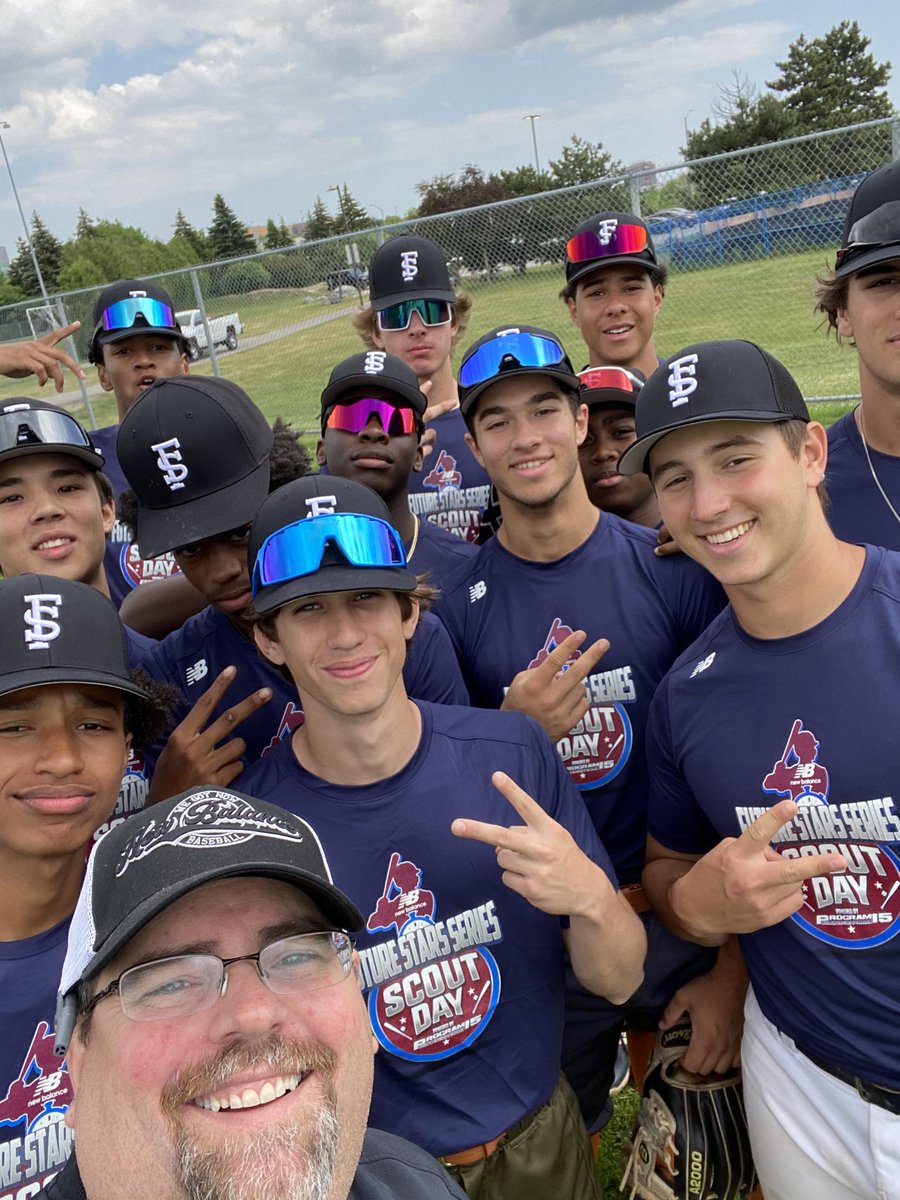 One talented group to be around today in Ontario the @HppTigers @NB_Baseball @ftrstarsseries scout day.  Thanks yo @sixfourclub @byrongreg for hosting us and now it's off to Phoenix for one more west coast swing. #WeGotNow