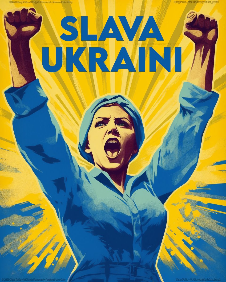 @ukrainiansquad 🇺🇦 Ukraine is a free, sovereign democracy that will NEVER submit to Russian autocracy.
#StandWithUkraine #GloryToUkraine
#LongLiveUkraine
#DemocracyNotAutocracy #IStandWithZelenskyy
#OneTeamOneFight #UkraineWillWin
#SlavaUkraini #HeroyamSlava 🇺🇦

UKRAINE WILL WIN.