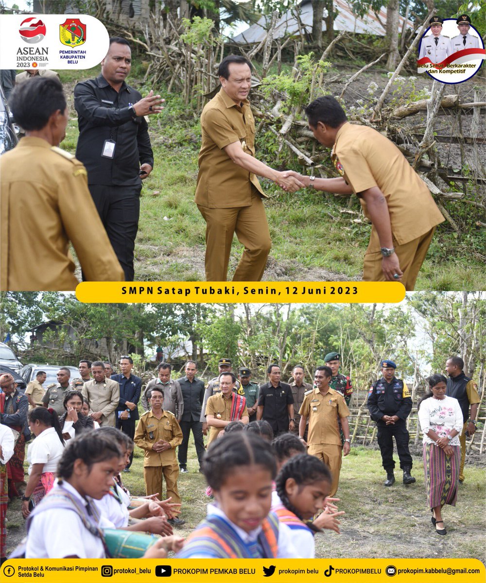 prokopimbelu's tweet photo. Kami Orang Batas Tetapi Kami Tidak Terbatas. #bupatibelu
#wakilbupatibelu
#sekdabelu
#atambuakotaperbatasan
#pemkabbelu
#belusehatberkarakterdankompetitif
#perbatasanindonesiatimorleste
#prokopimbelu                                 #PemprovNTT https://t.co/FvpTcA3aje