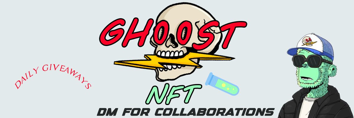 🎁  #GIVEAWAY 🎁

🎟️ 10$ Usdt 

To Enter: 
1️⃣Follow @Ghostt_Nft
2️⃣RT + Like ❤️ 
3️⃣ Tag 2 Friends

Turn on notifications 🔔

⏰ 24 Hours 

#NFTGiveaways #NFTCommunity #NFT  #DAO #Ethereum #OpenSeaNFT #PolygonNFT #SolanaGiveaway #SolanaNft