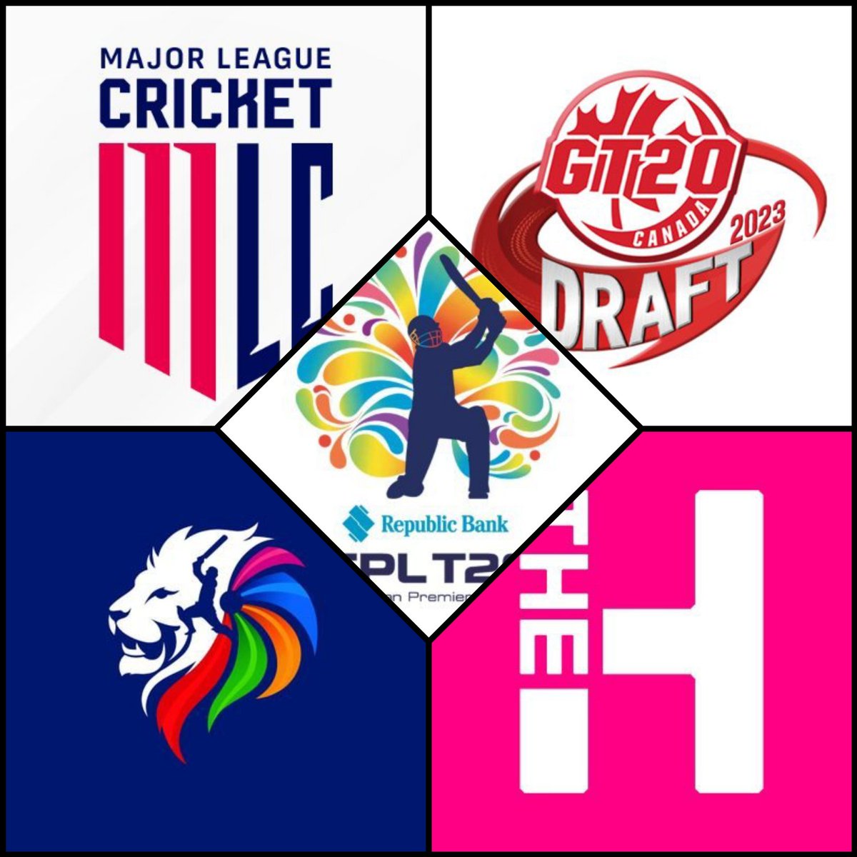Franchise Leagues in July&Aug-

MLC-
13th July-30th July

GT20 Canada-
20th July- 6th Aug

LPL-
31st July - 22nd Aug

The Hundred- 
1st Aug - 27th Aug

CPL-
16th Aug - 24th Sept

#MajorLeagueCricket #GT20Canada #LPL2023 #TheHundred #CPL23