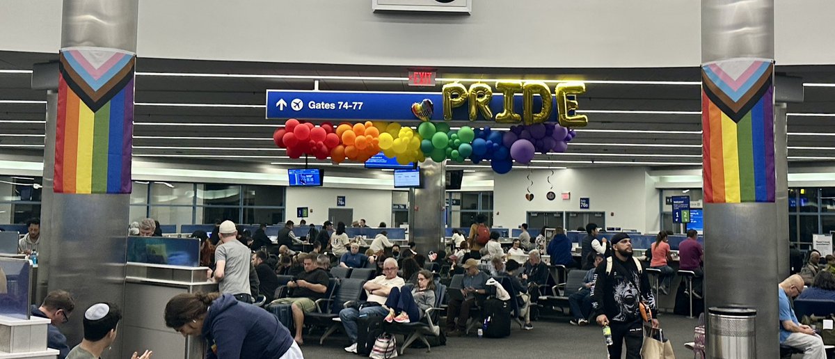 Homophobes should not fly out of LAX this month. You’re welcome, homophobes. 🏳️‍🌈🇺🇸🏳️‍⚧️