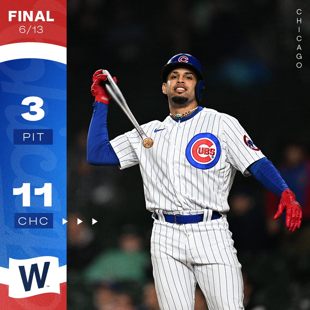 Chicago Cubs on Twitter "Cubs take game one at home! Happ HR, 4 RBI