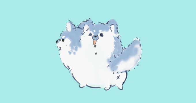 「blue background fluffy」 illustration images(Latest)