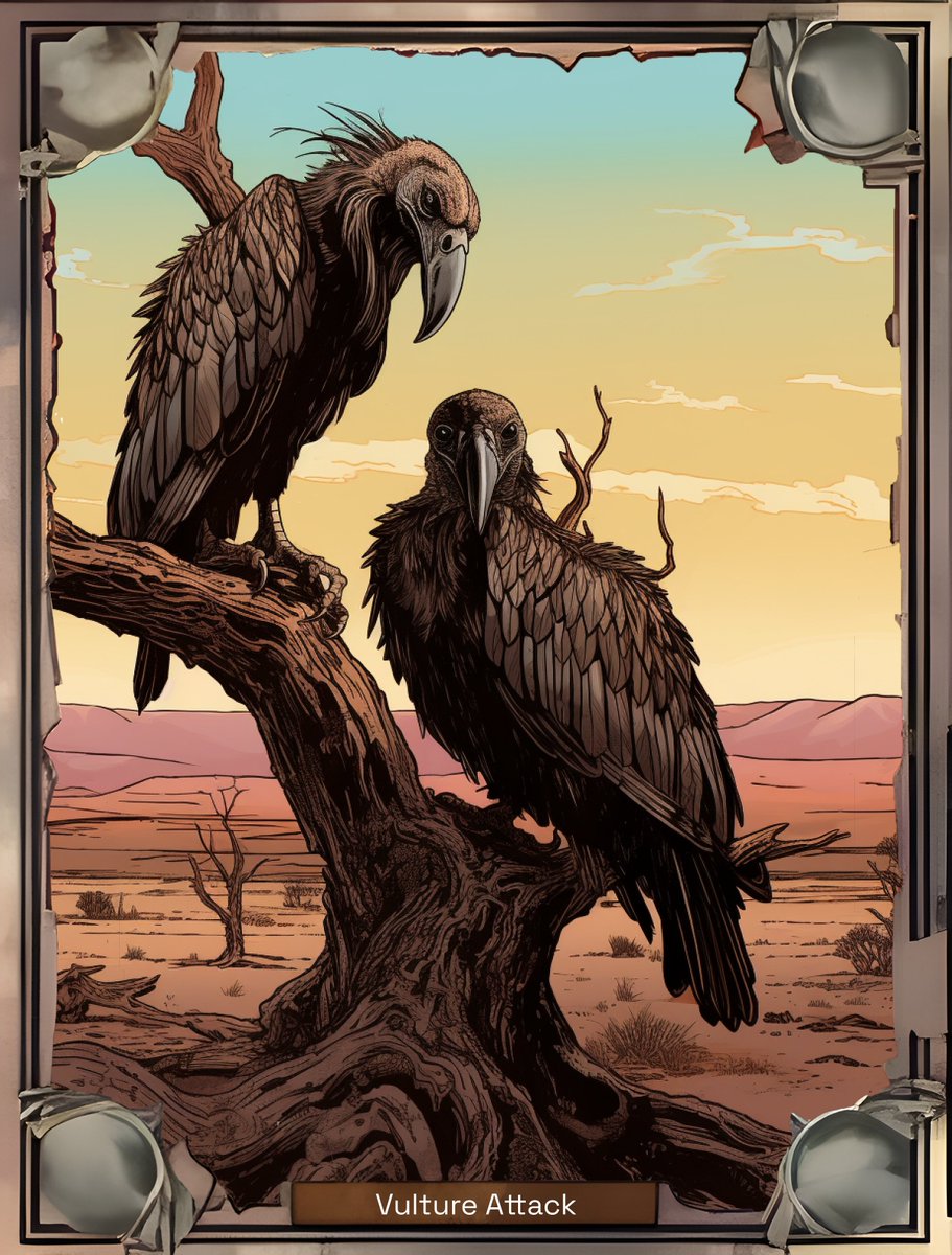 the_dustland's tweet photo. We're hours away from the last perilous event in the D&amp;D sprint!⌛️

Higher risks, higher rewards⬆️
Suffice to say that this event may determine the top team!🏆

Make sure to join the event live in Discord and grab hold of your team's destiny!💪

Which card awaits you...?👀 https://t.co/vQwg8QVoOX