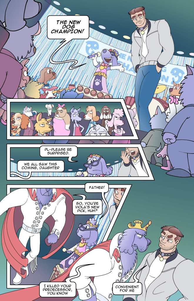 SaffronComic's tweet photo. Tonight, on Legend of the Hare, an absolutely shocking twist no one called twenty pages ago! Be surprised at https://t.co/KbrgVMtsTa! https://t.co/vrKCYghlqg