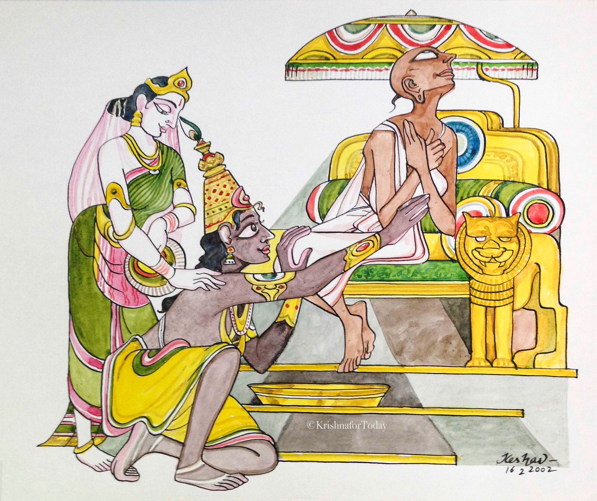 Sudama

krishnafortoday.com/#/art-details/…

#krishnafortoday #watercolour #artist #guruanddevotees